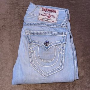 Men’s pair of True Religions Jeans. Size 31!